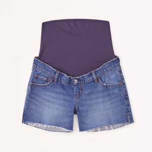 Abercrombie & Fitch Blue Jean Shorts